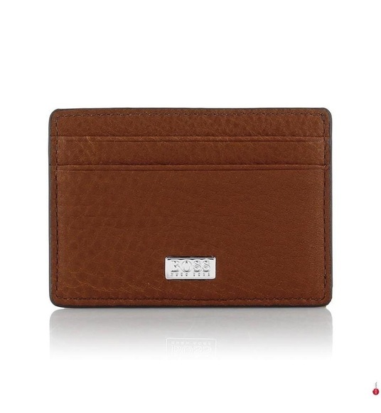 Hugo Boss - Kartenetui - Braun