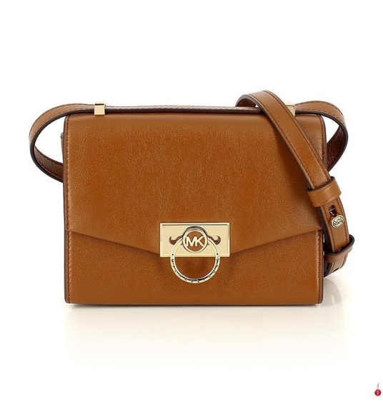 Michael Kors - Kleine Hendrix Crossbody Tasche - Braun