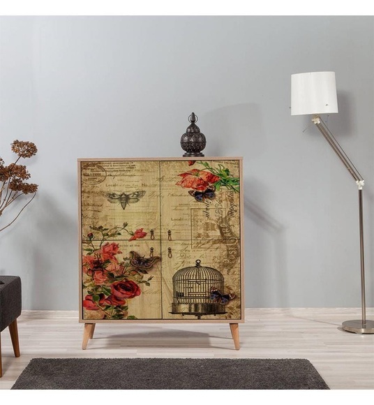 Home - Aufbewahrungsmöbel Multilux - Braun