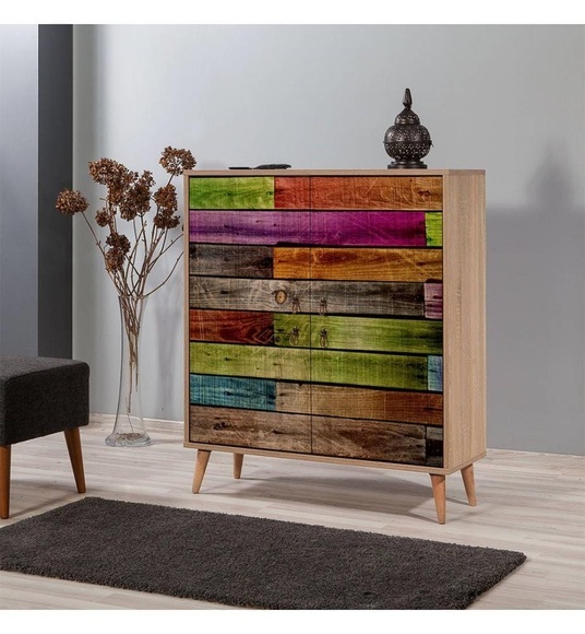 Home - Aufbewahrungsmöbel Multilux - Braun