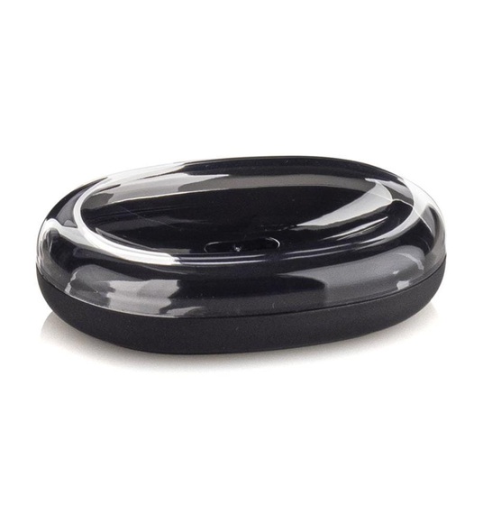 TFT - Seifenhalter Bubble - Schwarz und Transparent