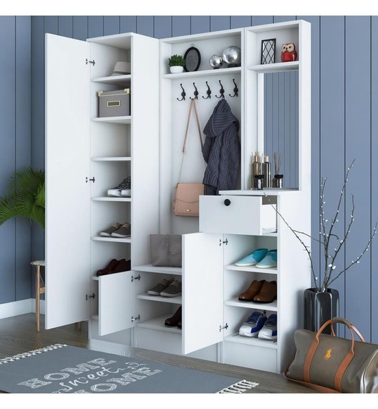 Home - Garderobe M12 - Weiss