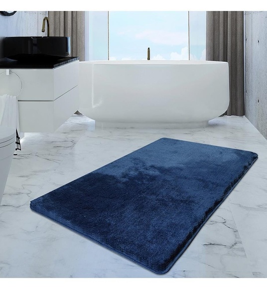 Home - Badematte Havai - 80 x 140 cm - Dunkelblau
