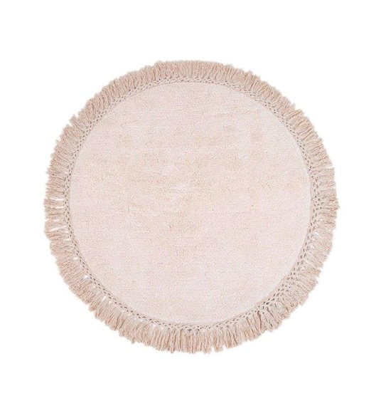 Home - Badematte - Ø 90 cm - Rosa