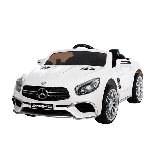 Fast & Baby - Elektrisches Fahrzeug Mercedes Benz SL65 AMG - Weiss