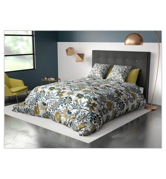 Home - Duvetbezug 240x220 cm + 2 Kopfkissenbezüge 63x63 cm - Multicolor