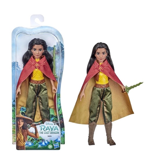 Hasbro - Disney Princesse - Raya Et Le Dernier Dragon - Poupée Mannequin Raya