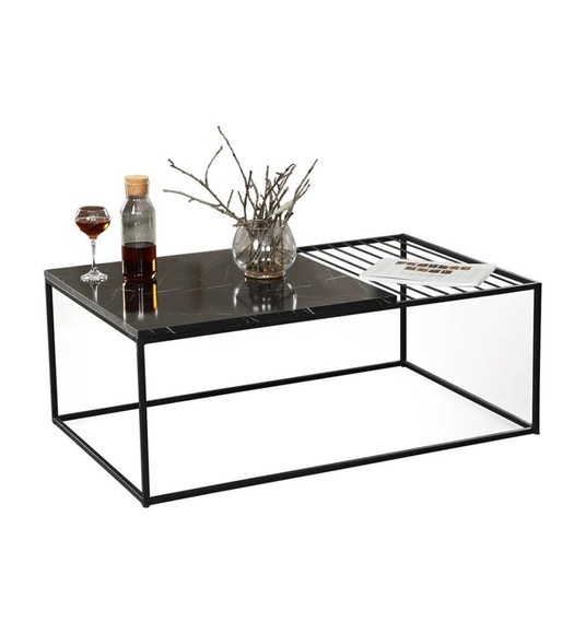Home - Couchtisch Zinus - Schwarz und Weiss