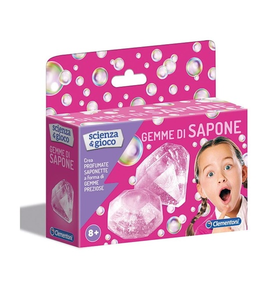 Clementoni Gemme di Sapone, Seife, Mädchen