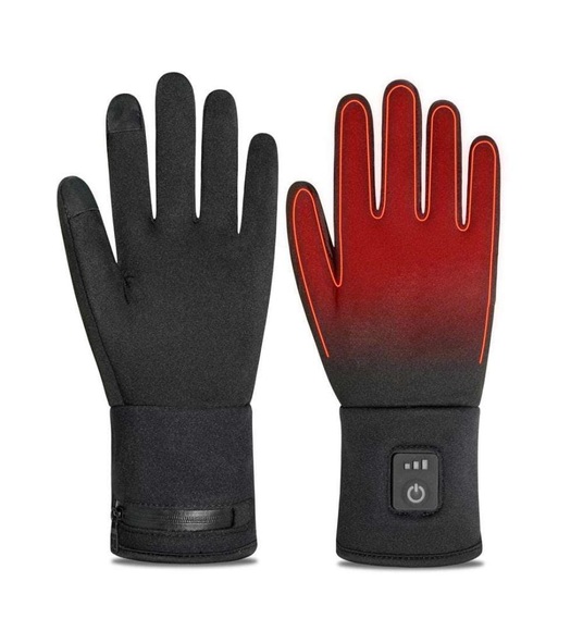 Apparel - Beheizte Handschuhe Electric Heating Ski Gloves For Outdoor Sports - Anthrazit