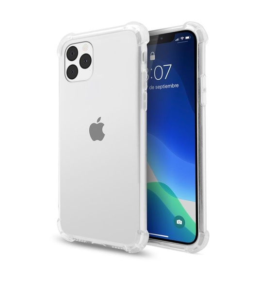 Unotec - Schlagfeste Gel-Tpu-Tasche kompatibel mit iPhone 11 Pro