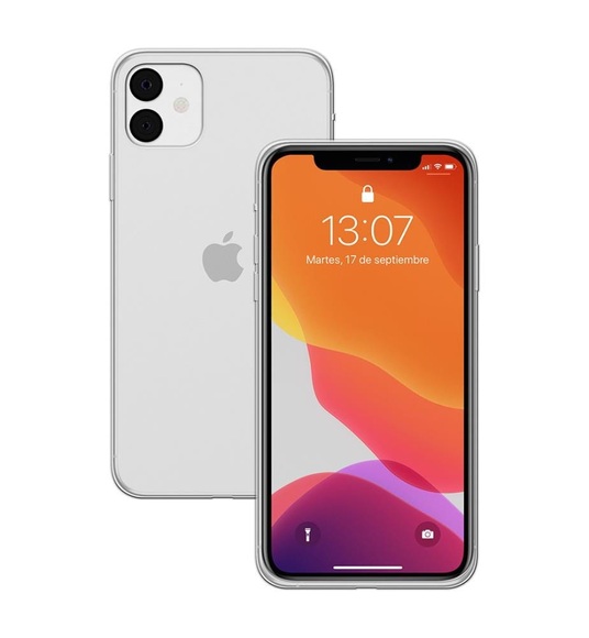 Unotec - Transparente Gel Tpu Tasche kompatibel mit iPhone 11