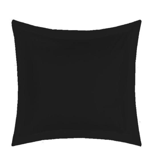 Home - Kopfkissenbezug - 65 x 65 cm - Schwarz