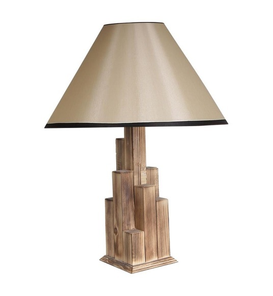 Home - Tischlampe - Braun