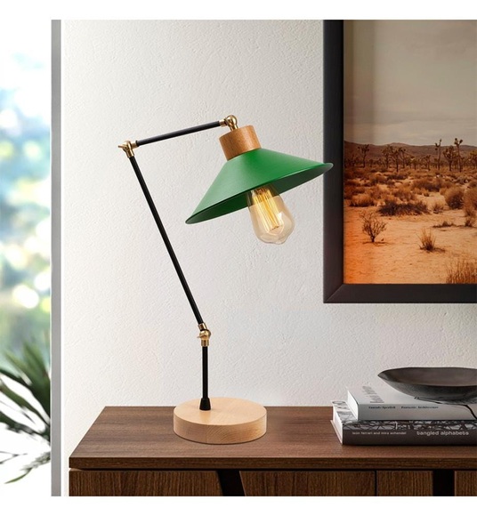 Home - Tischlampe Manavgat - Grün