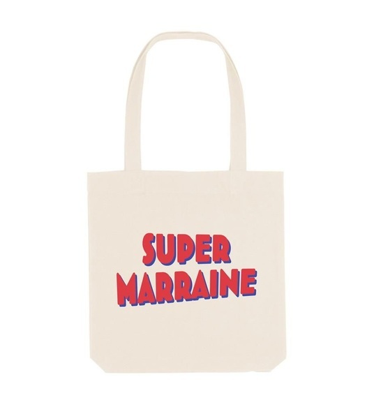 Katanga - Einkaufstasche Super Marraine 4 - Naturfarbe