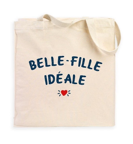 We Are Family - Totebag Belle-Fille Idéale - Naturfarben
