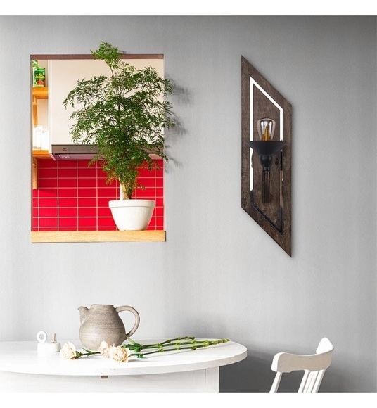 Home - Wandlampe 108 - Schwarz