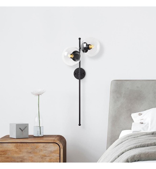 Home - Wandlampe Fazli - Schwarz