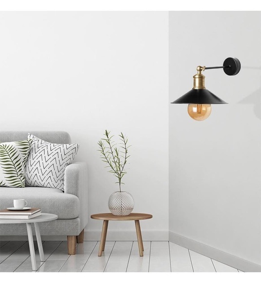 Home - Wandlampe Emma - Schwarz