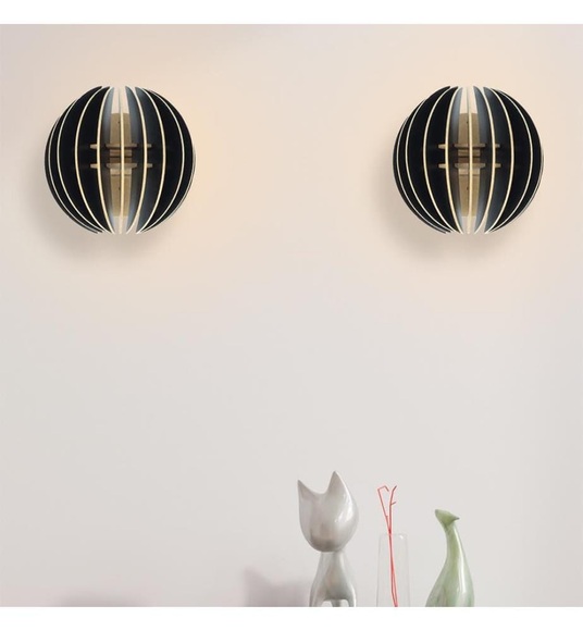 Home - Wandleuchte FullHouse - Schwarz