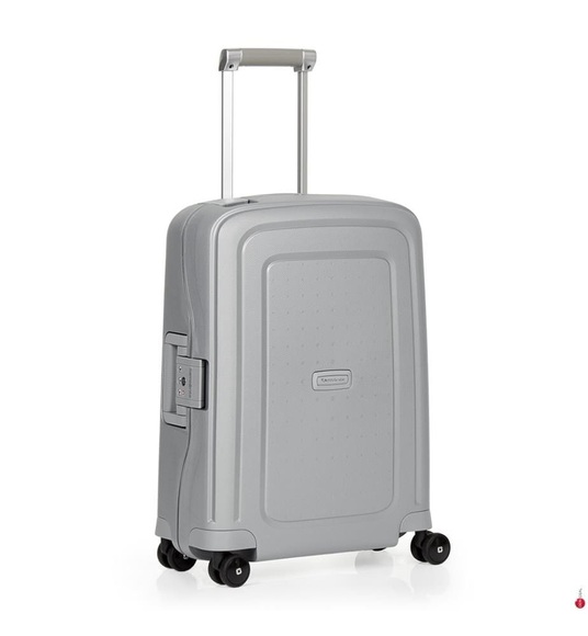 Samsonite - Koffer S'Cure Spinner 55 cm / 34 L - Silber