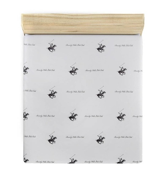 Beverly Hills Polo Club - Spannbetttuch - 140 x 190 + 25 cm - Hellviolett