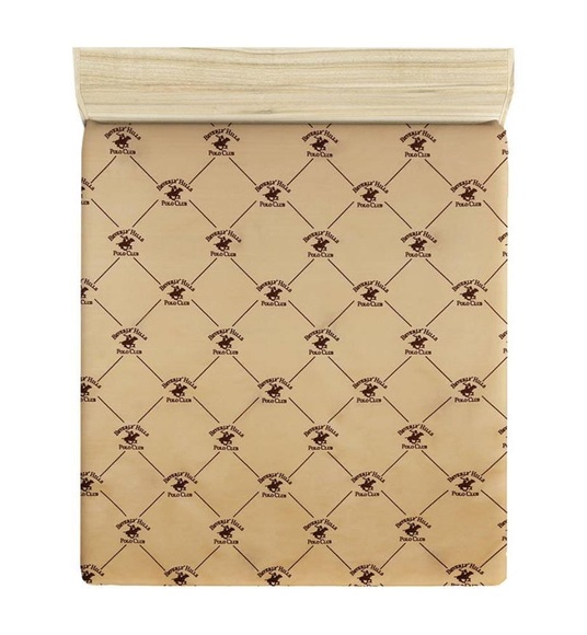 Home - Spannbetttuch - 90 x 190 + 25 cm - Beige