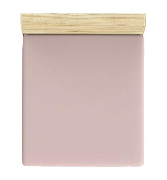 Home - Spannbetttuch - 90 x 190 + 25 cm - Hellrosa