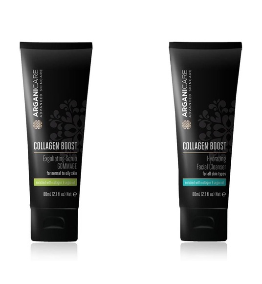 Arganicare - Pflegeset Collagen Boost - 2-Teilig