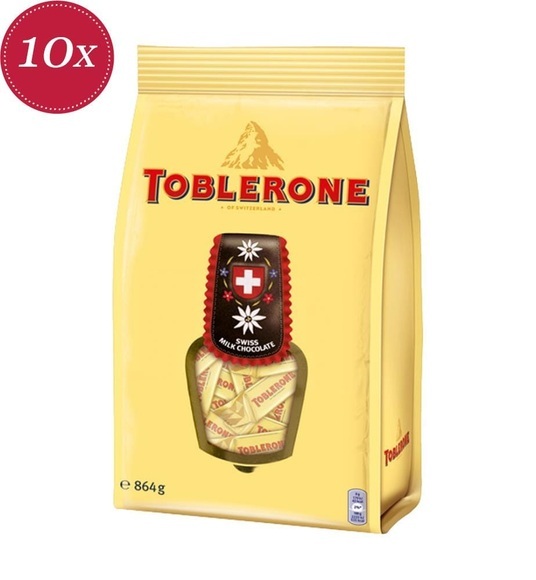 Toblerone - Tiny Milch Kuhglocke - 10x 864g
