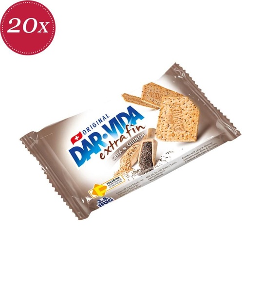 Dar-Vida - extra fin Chia & Quinoa - 20x 46g