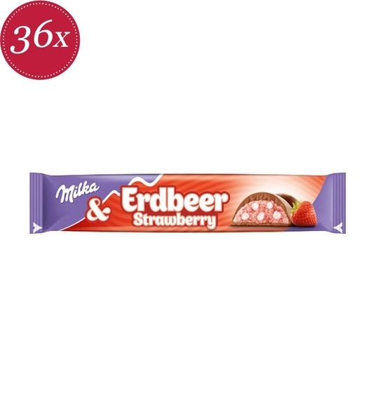 Wine & Gourmet - Milka & Erdbeere - 36x 36.5g