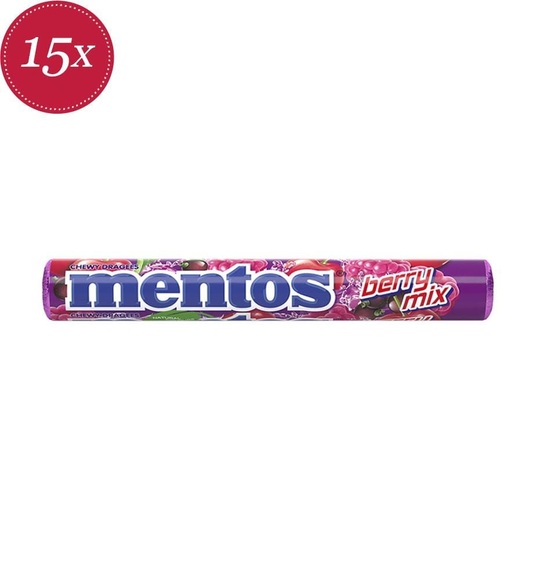 Mentos - Berry Mix - 15x 37.5g