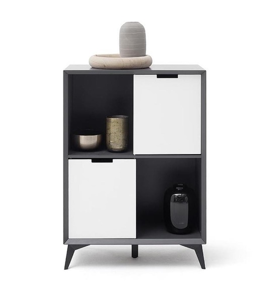 Mca Furniture - Kommode - Weiss, Grau
