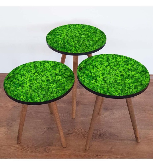 Home - 3er-Set Beistelltische - Multicolor