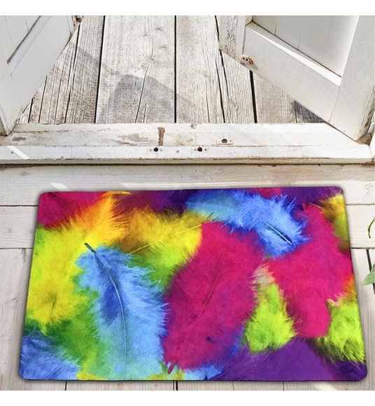 Home - Fussmatte - 45 x 70 cm - Multicolor