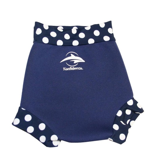 Konfidence - Überzug für Schwimmwindeln NeoNappy navy - Grösse S 4-7 kg