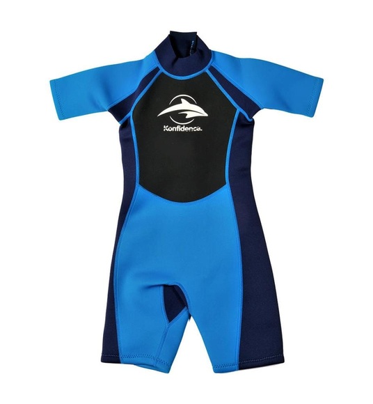 Konfidence - Neoprenanzug Shorty blau - 5-6 Jahre