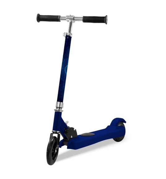 PLAY4FUN - Elektro-Roller RR Lithium 100W - Blau