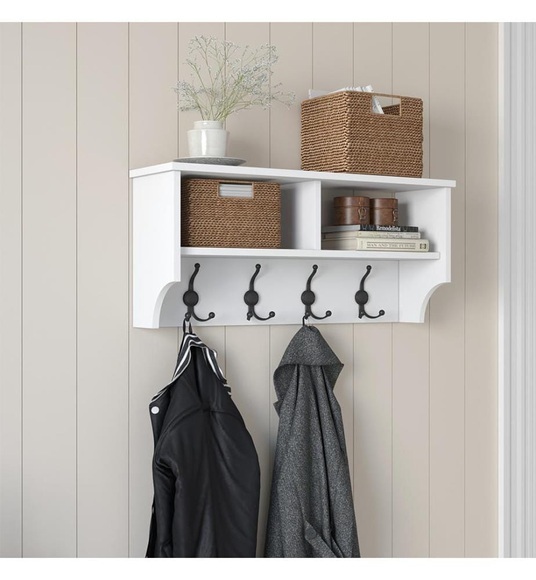Home - Wand-Garderobe - Weiss