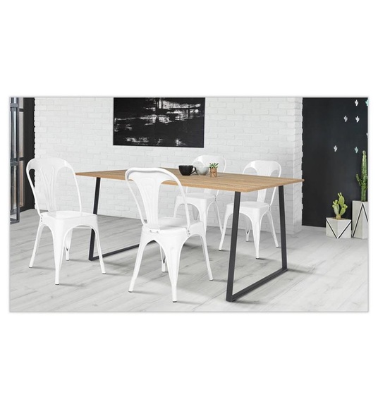 Idomya - 4er-Set Stühle Lexi - Weiss
