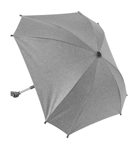 Reer - ShineSafe+ Kinderwagen-Sonnenschirm grau meliert