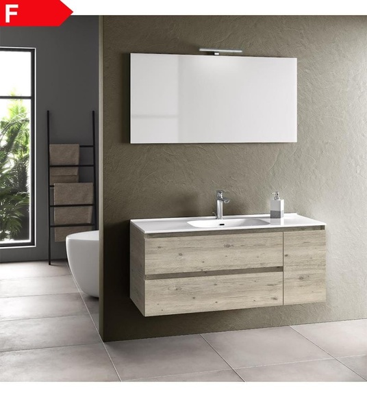 TFT - Badezimmer-Ensemble FLAM - 4-teilig