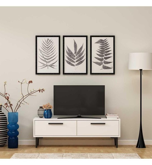 Home - TV-Ständer Olivia - Weiß