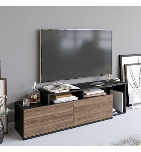 Home - TV-Ständer Decorotika - Schwarznuss