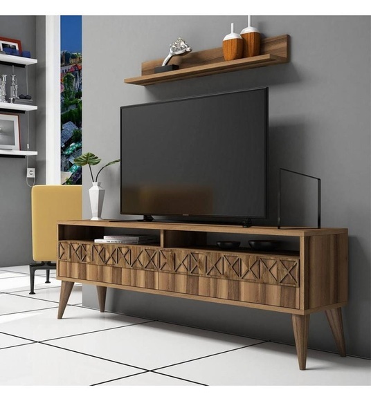 Home - TV-Möbel Line - Hellbraun
