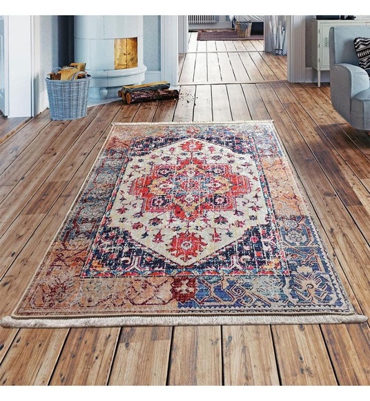Home - Teppich Paix - Mehrfarben