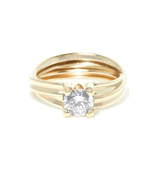 Accessory - Ring Nine - Gold - 58