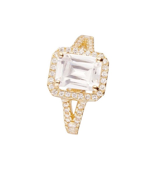 Accessory - Goldring Splendeur - Gold und Weiss